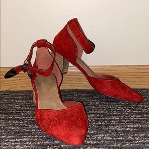 Mi.iM short buckle heels